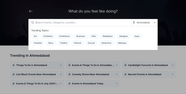 Event Management Platform Enhancement